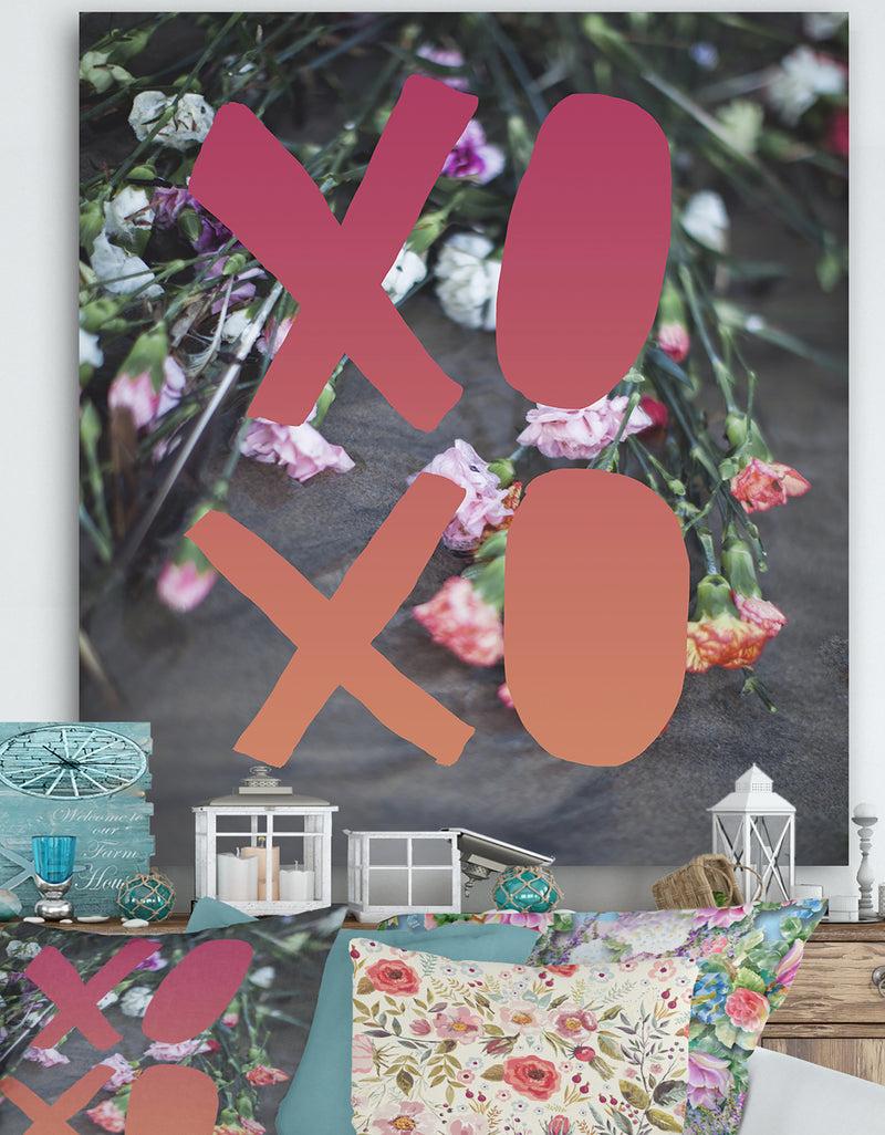 DesignQ xoxo - Cottage Premium Canvas Wall Art