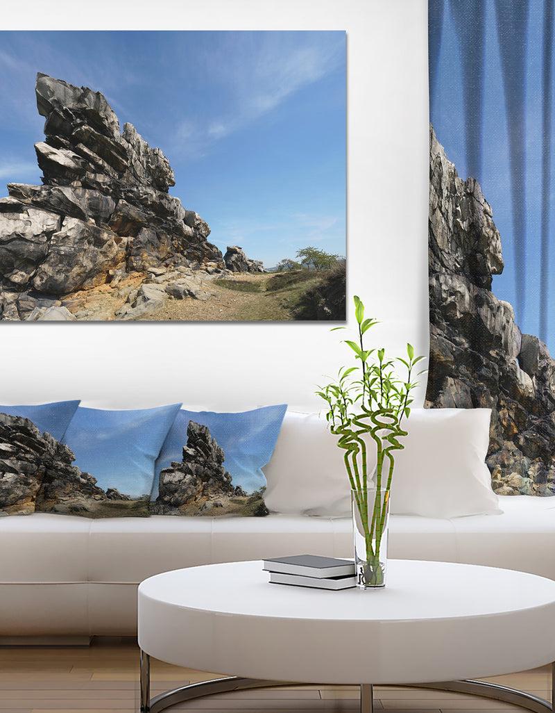 DesignQ Devil's Wall at Weddersleben - Modern Landscpae Wall Art