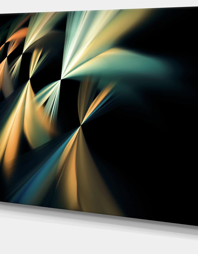 DesignQ Floating Abstract Fractal Designs - Abstract Art On Canvas