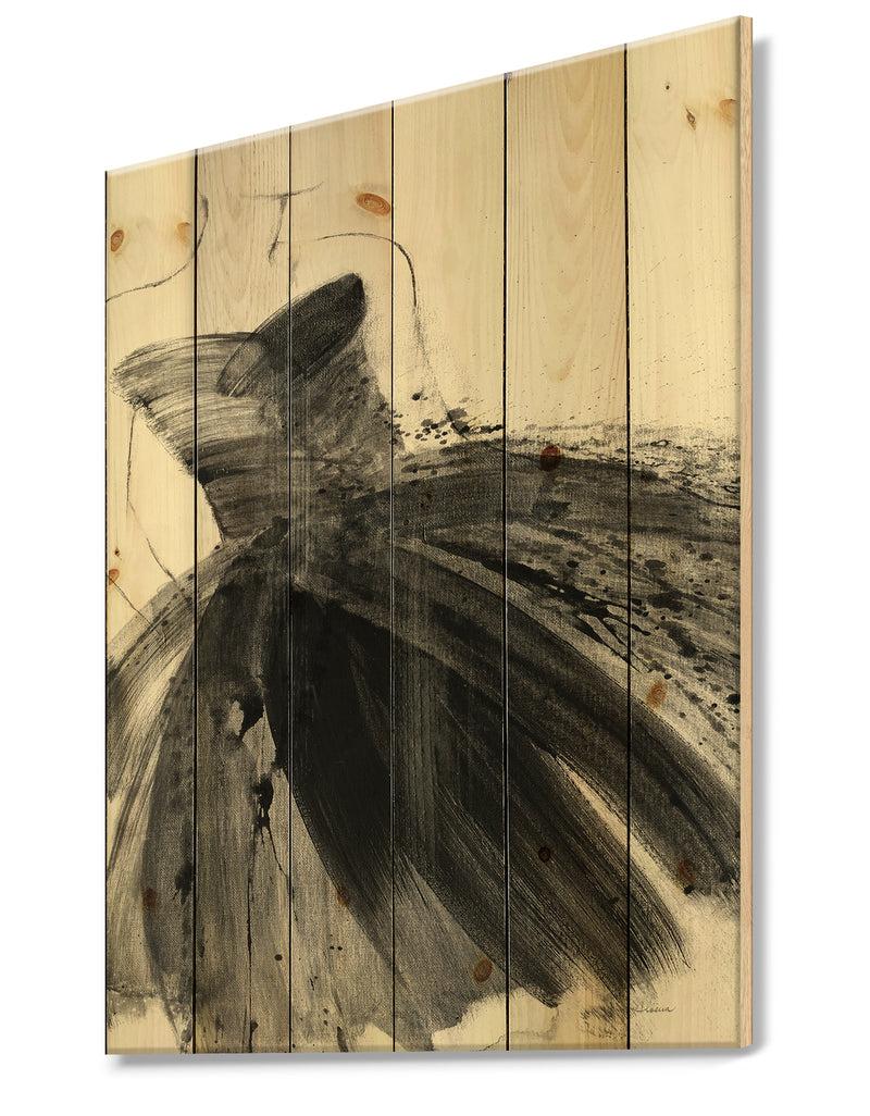 DesignQ Glam And Fashion Feminine III - Fashion Figures Print On Natural Pine Wood