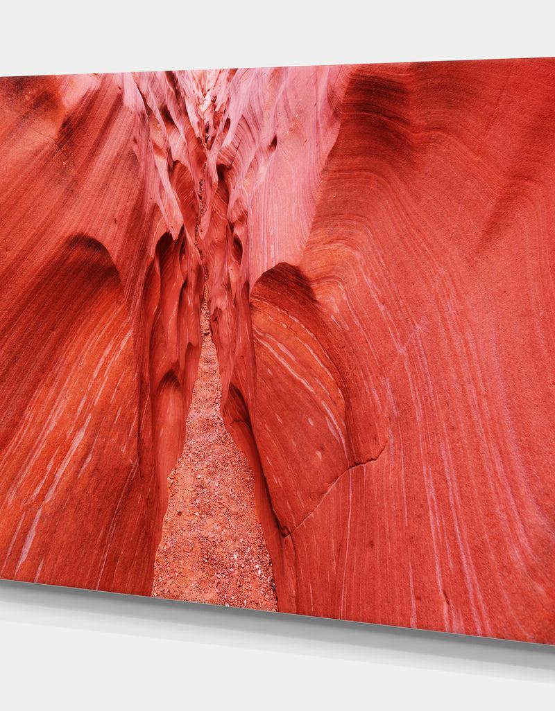 DesignQ Grand Escalante National Park Canyon Sandstone - Canyon Photography On Wrapped Canvas