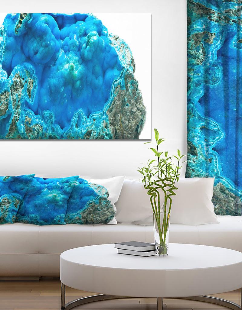 DesignQ Hemimorphite - Stone Photographic on Wrapped Canvas