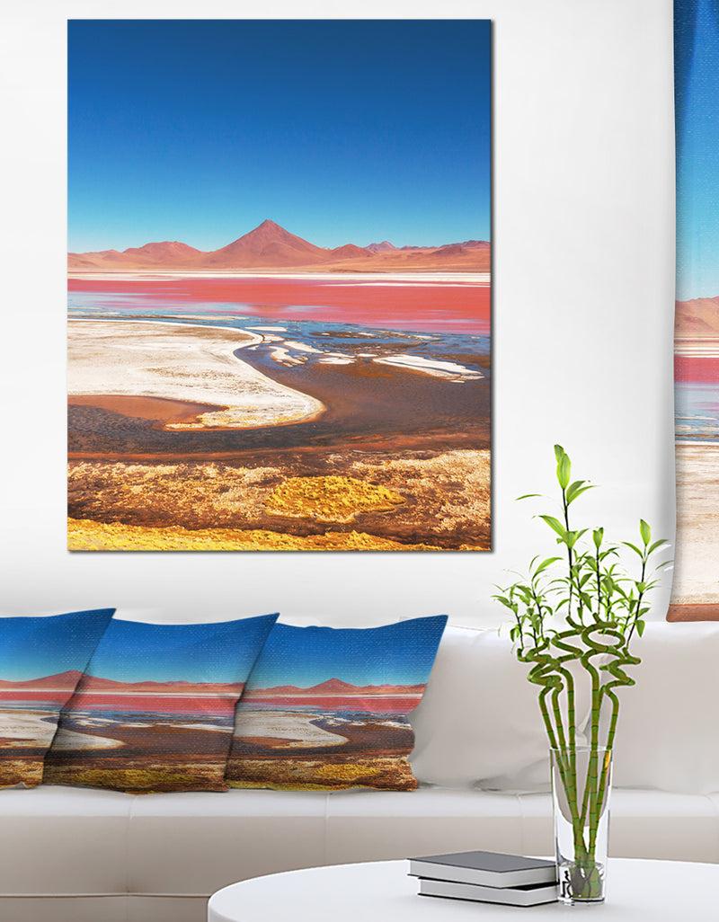 DesignQ High Mountains in Bolivia - Landscape Print Wall Art