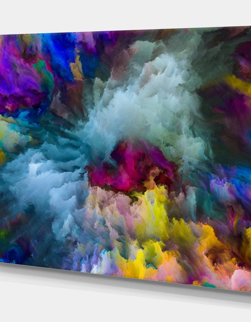 DesignQ Illusion Of Texture - Contemporary Art On Wrapped Canvas