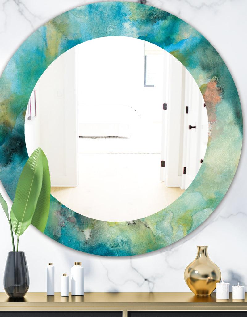 DesignQ Interstellar - Modern Mirror - Oval or Round Wall Mirror