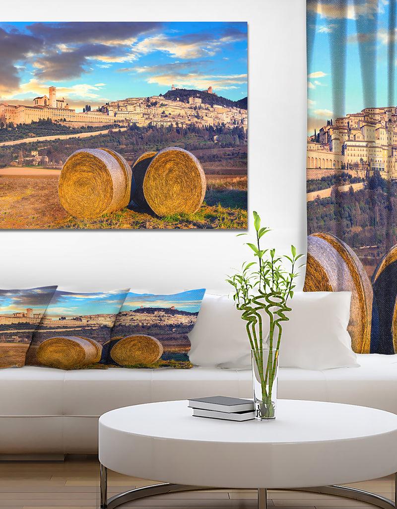 DesignQ Italian countryside - Landscapes photography on wrapped Canvas
