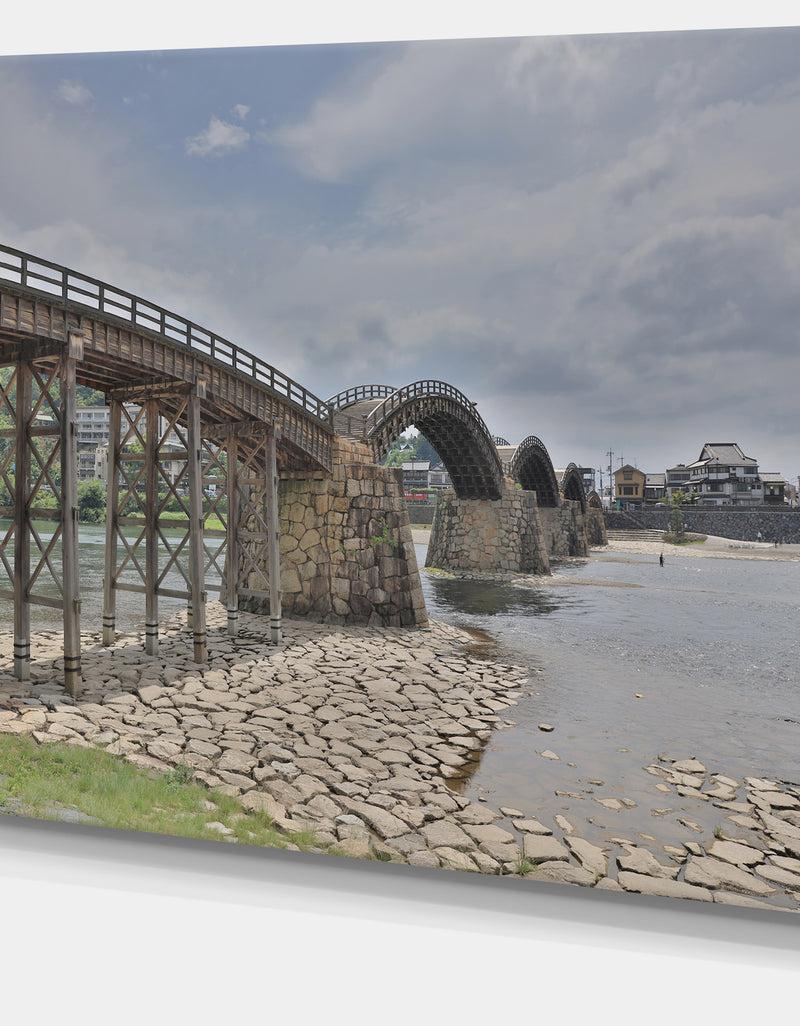 DesignQ Kintai Bridge In Iwakuni Yamaguchi - Modern Landscpae Wall Art