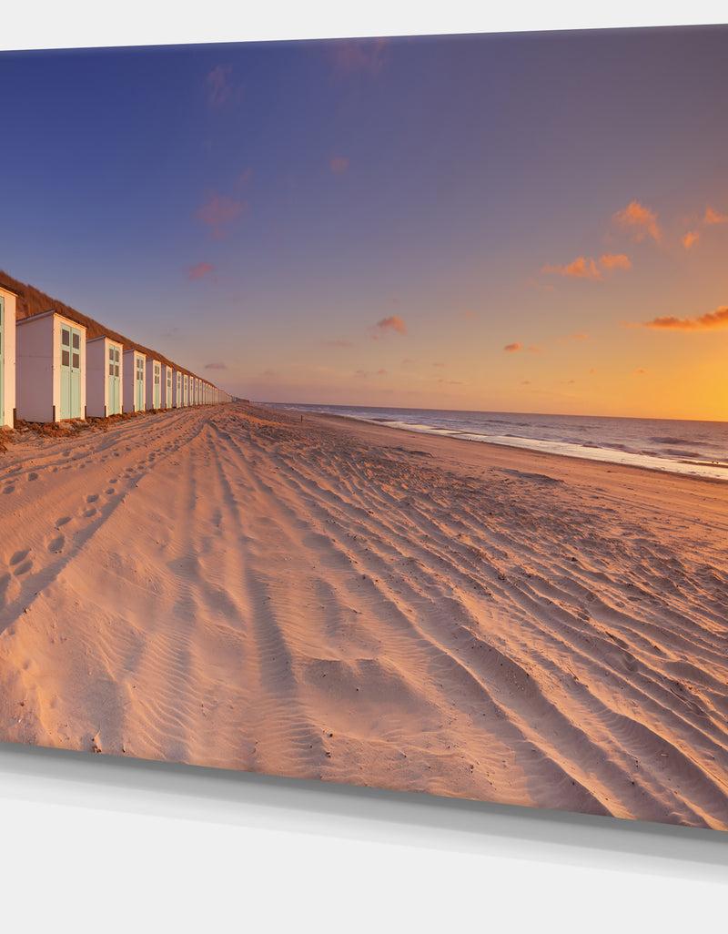 DesignQ Laguna Canapa Bolivia At Sunset - Modern Landscape Canvas Art