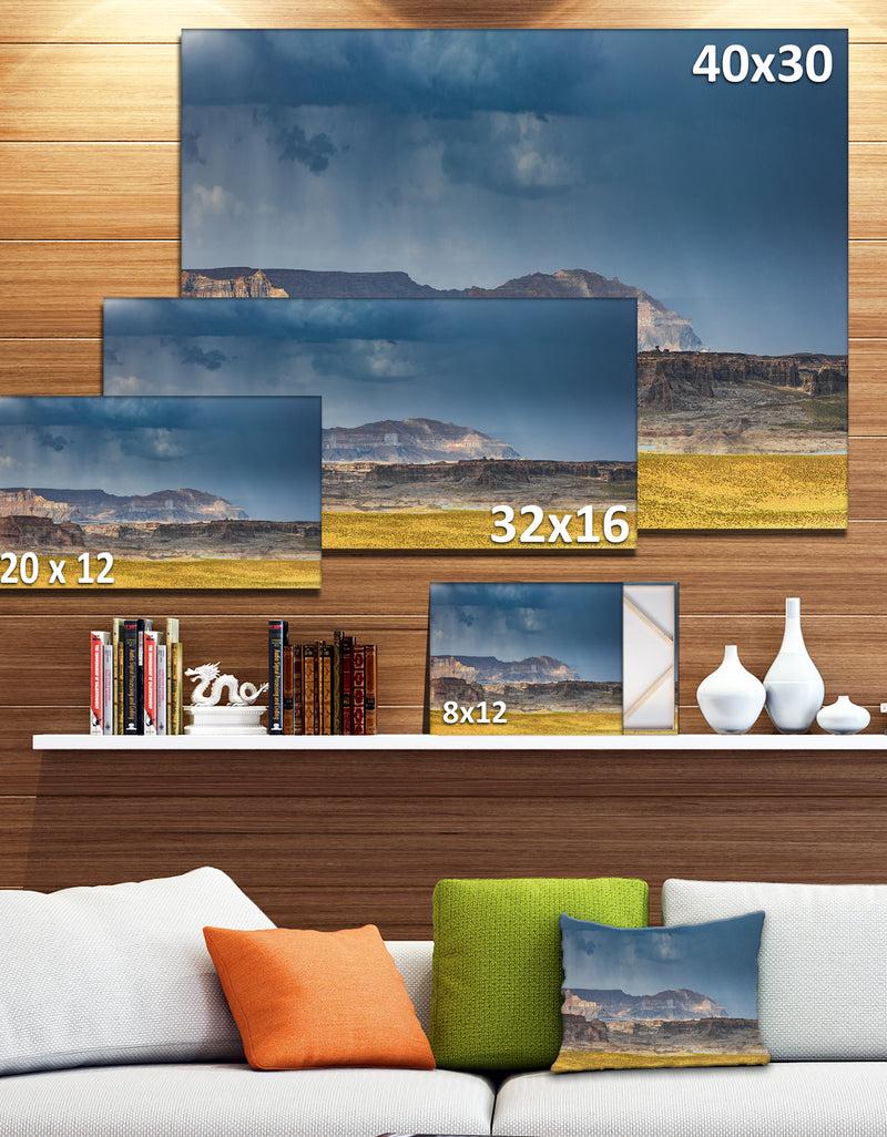 DesignQ Lake Powell Panorama - Landscape Wall Artwork