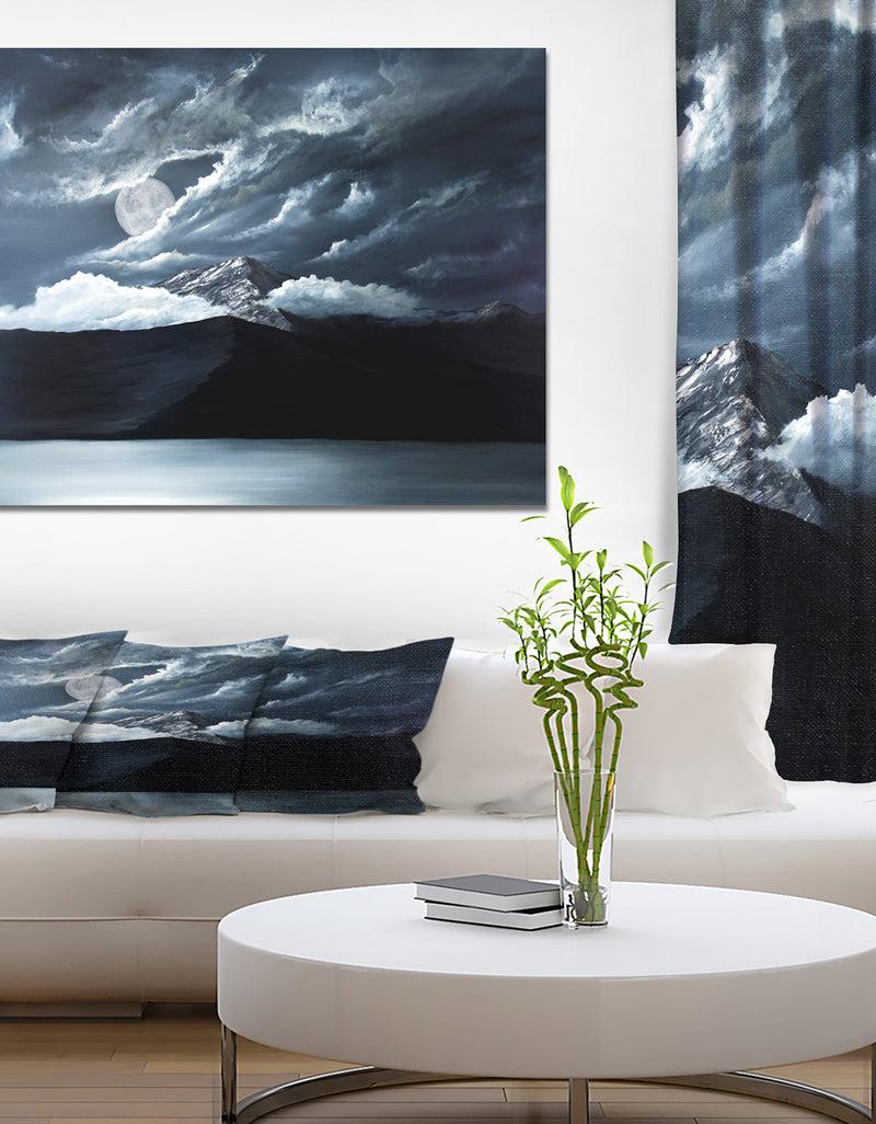 DesignQ Lake Tahoe - Lake Landscapes Photographic on wrapped Canvas