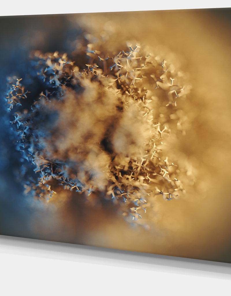 DesignQ Large Macro Prickly Texture Brown - Abstract Canvas Wall Art