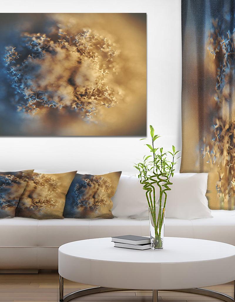 DesignQ Large Macro Prickly Texture Brown - Abstract Canvas Wall Art