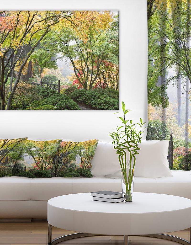 DesignQ Maple Tree Canopy by Bridge Photography Canvas Print