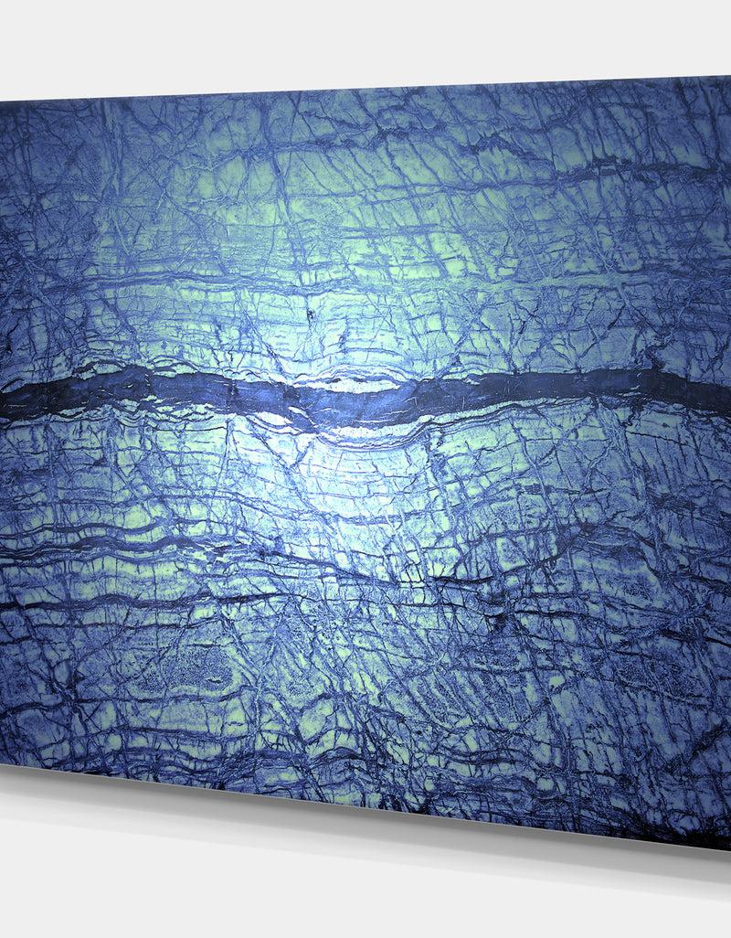 DesignQ Marble Texture - Stone Photographic On Wrapped Canvas