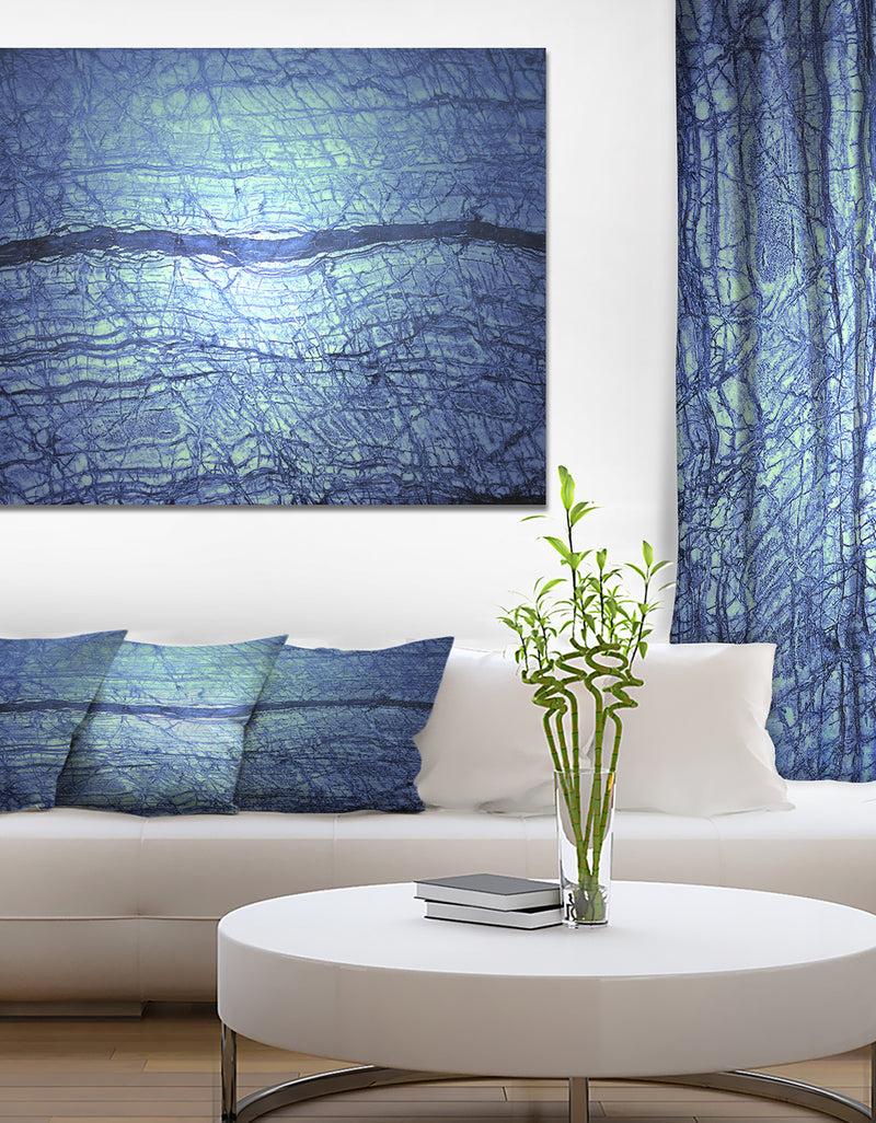 DesignQ Marble Texture - Stone Photographic On Wrapped Canvas