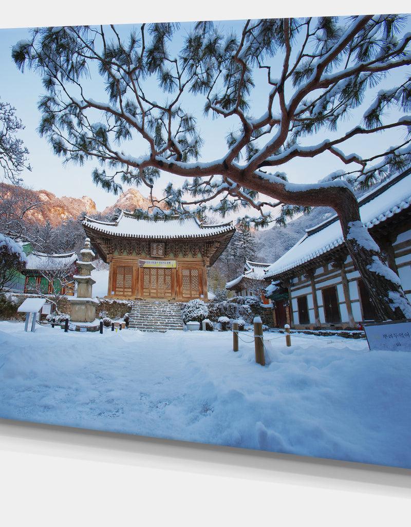 DesignQ Naesosa Temple In South Korea - Landscape Wall Artwork