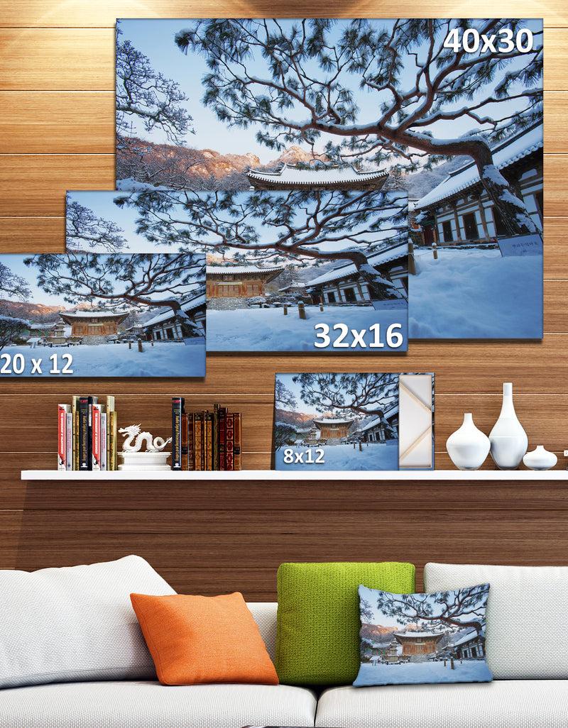 DesignQ Naesosa Temple In South Korea - Landscape Wall Artwork
