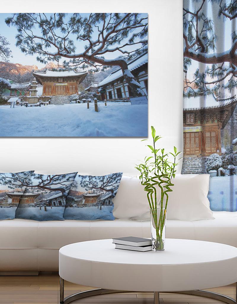 DesignQ Naesosa Temple in South Korea - Landscape Wall Artwork