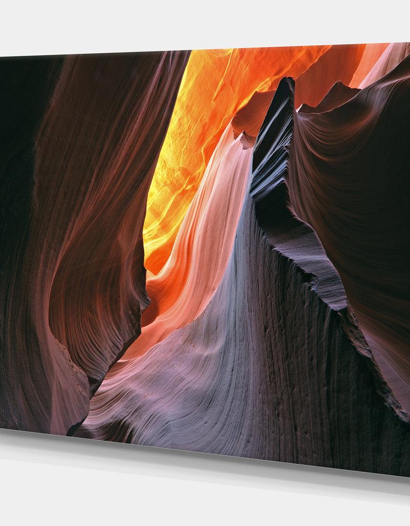 DesignQ North America Antelope Canyon - Canyon Photography On Wrapped Canvas