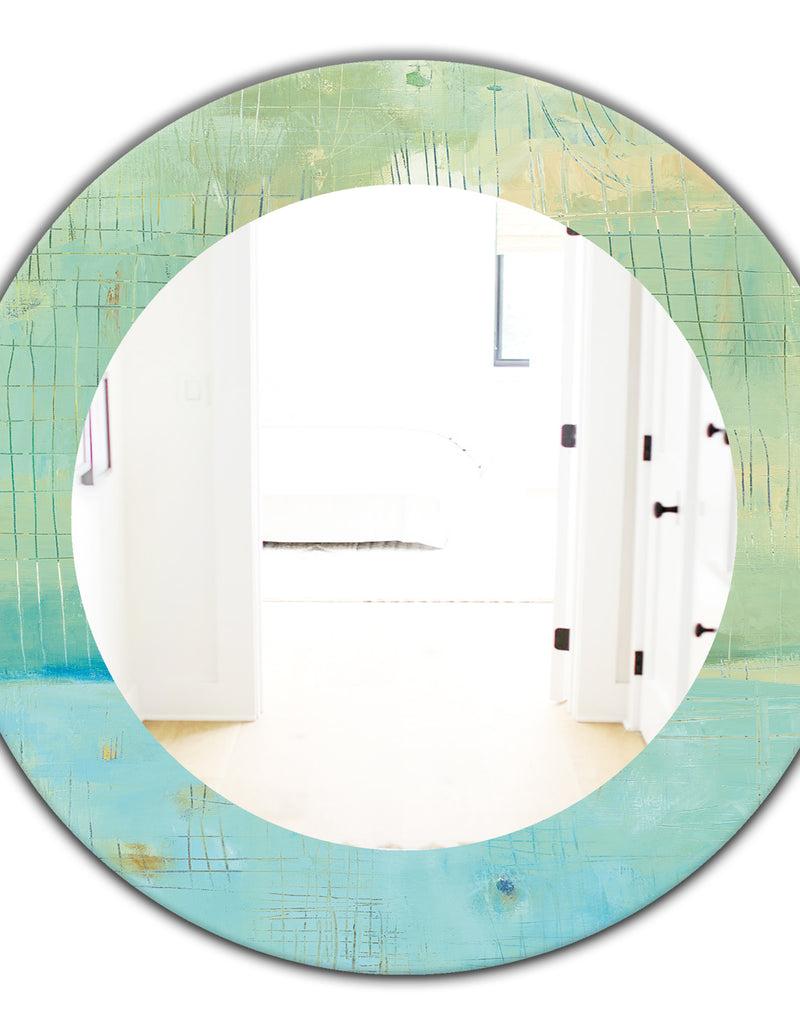 DesignQ Porch & Den 'Dreaming Of The Shore I - Traditional Mirror