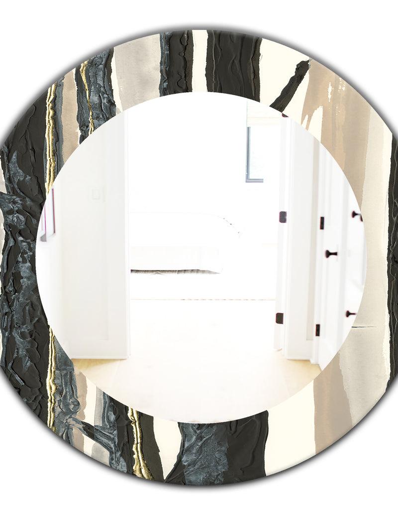 DesignQ Porch & Den 'Forest Silhouette II - Modern Mirror