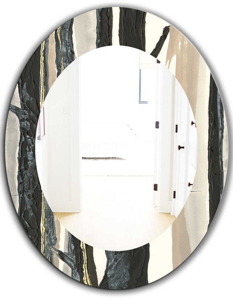 DesignQ Porch & Den 'Forest Silhouette II - Modern Mirror