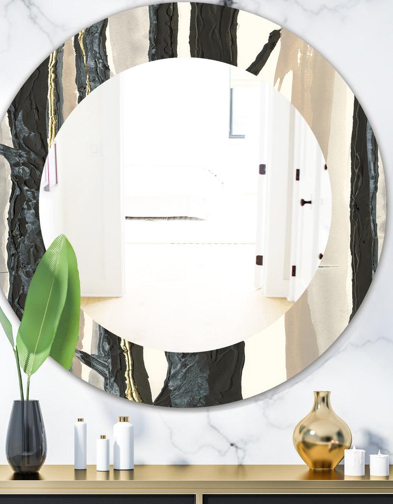 DesignQ Porch & Den 'Forest Silhouette II - Modern Mirror