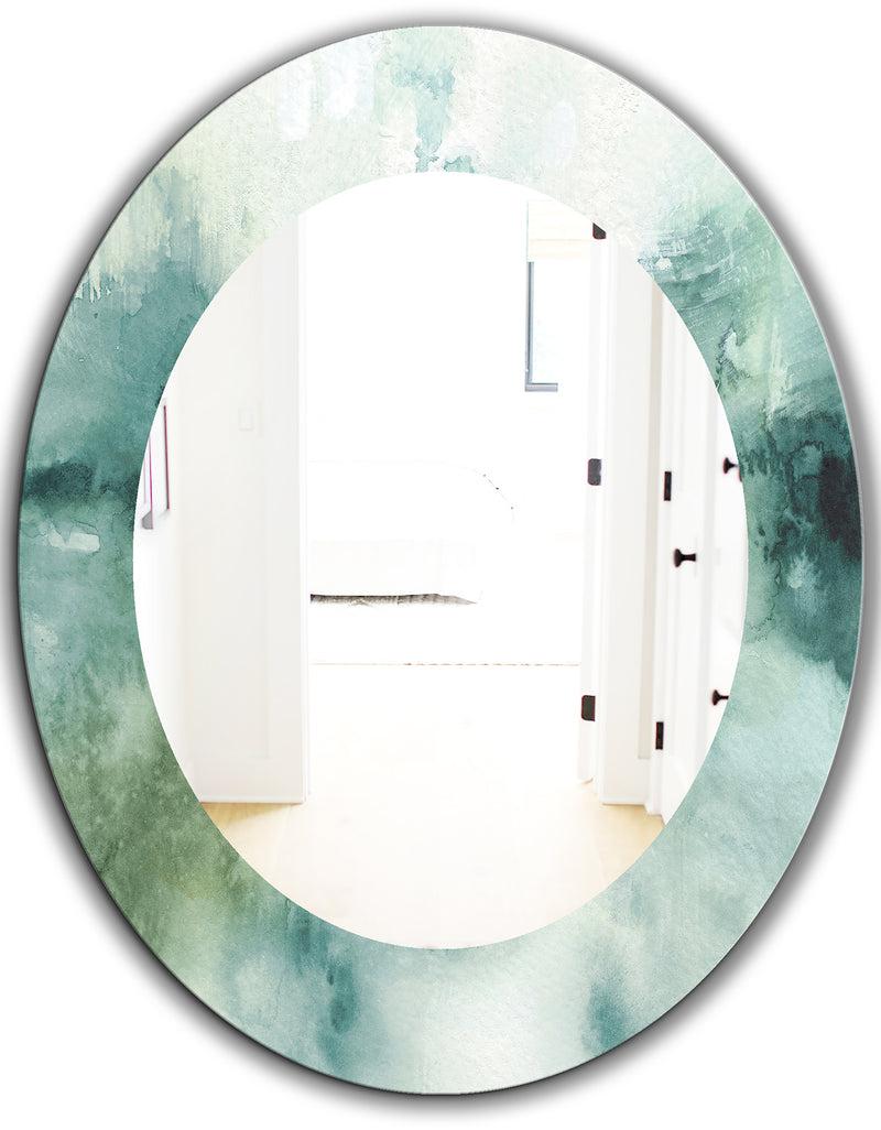 DesignQ Porch & Den 'Lost Into The Blue - Traditional Mirror