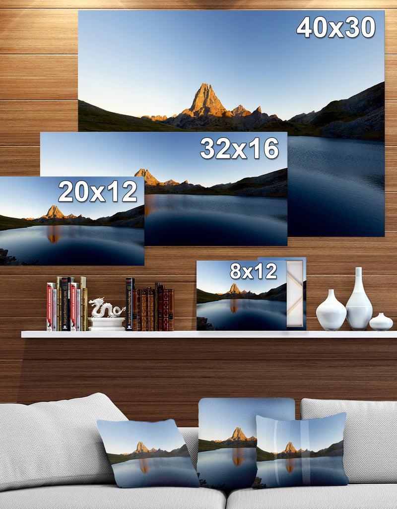 DesignQ Pyrenees In France - Landscapes Photography On Wrapped Canvas