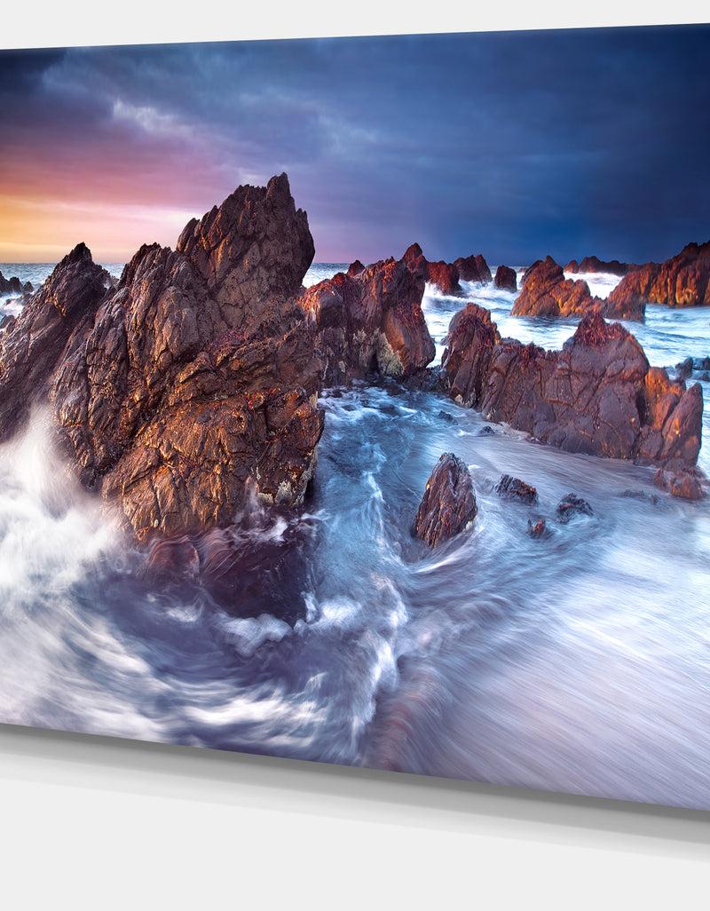 DesignQ Rugged Beauty Landscape - Photography Canvas Print