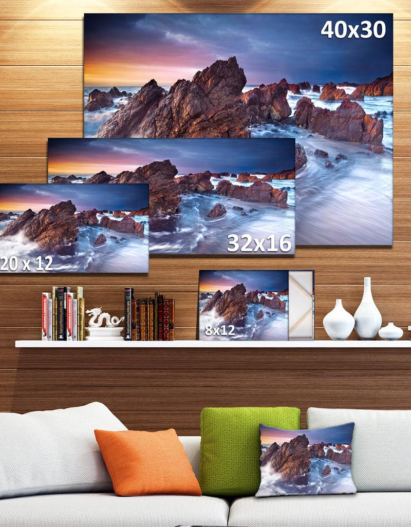 DesignQ Rugged Beauty Landscape - Photography Canvas Print
