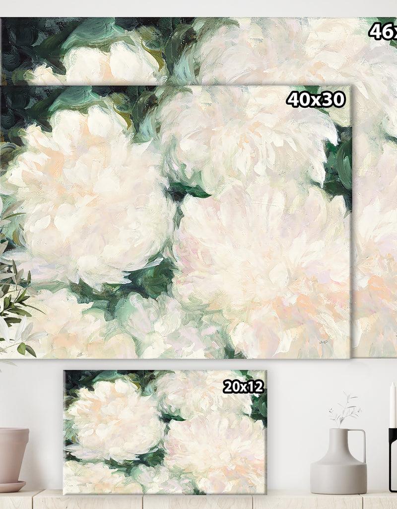 DesignQ RW Blushing Summer I - Cottage Canvas Wall Art