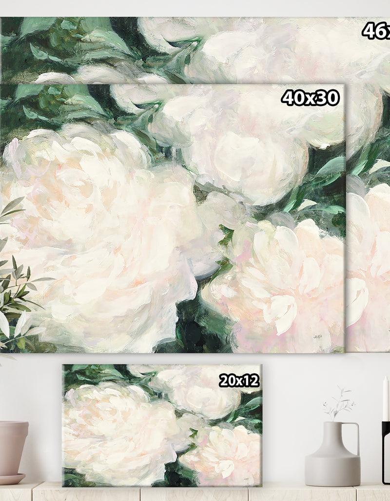 DesignQ RW Blushing Summer II - Cottage Canvas Wall Art