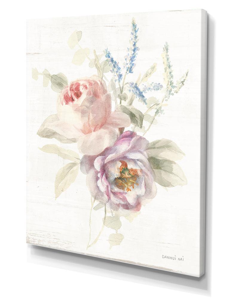 DesignQ RW Cottage Garden V - Cottage Canvas Wall Art