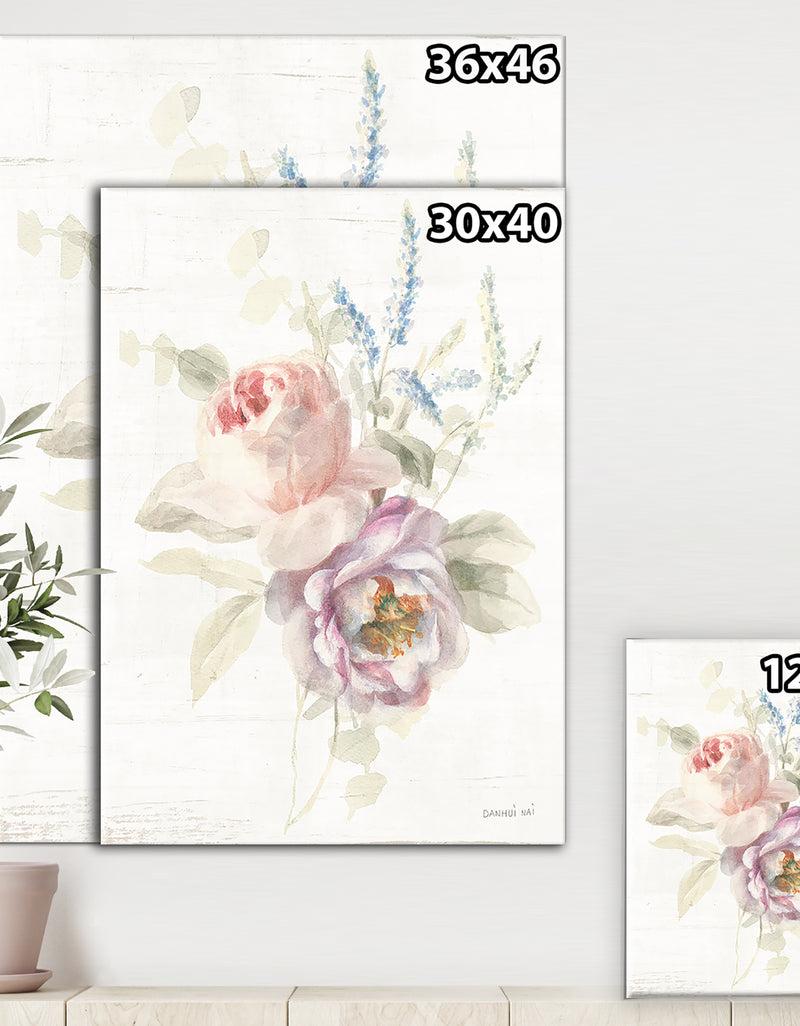 DesignQ RW Cottage Garden V - Cottage Canvas Wall Art