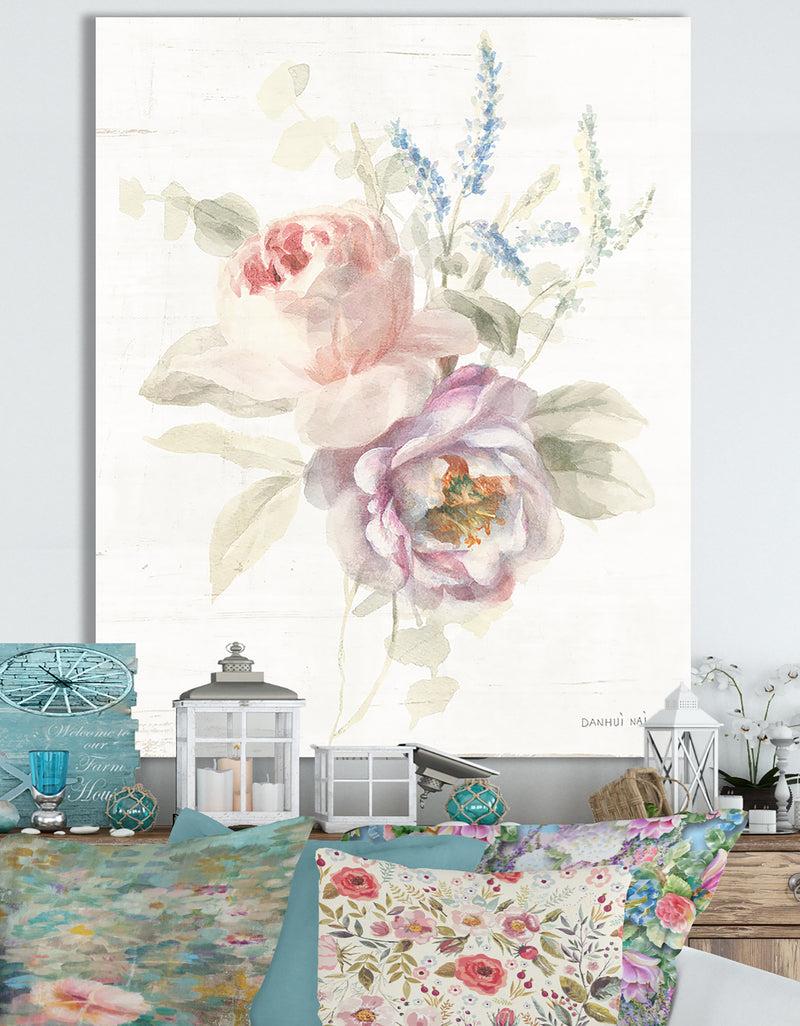 DesignQ RW Cottage Garden V - Cottage Canvas Wall Art