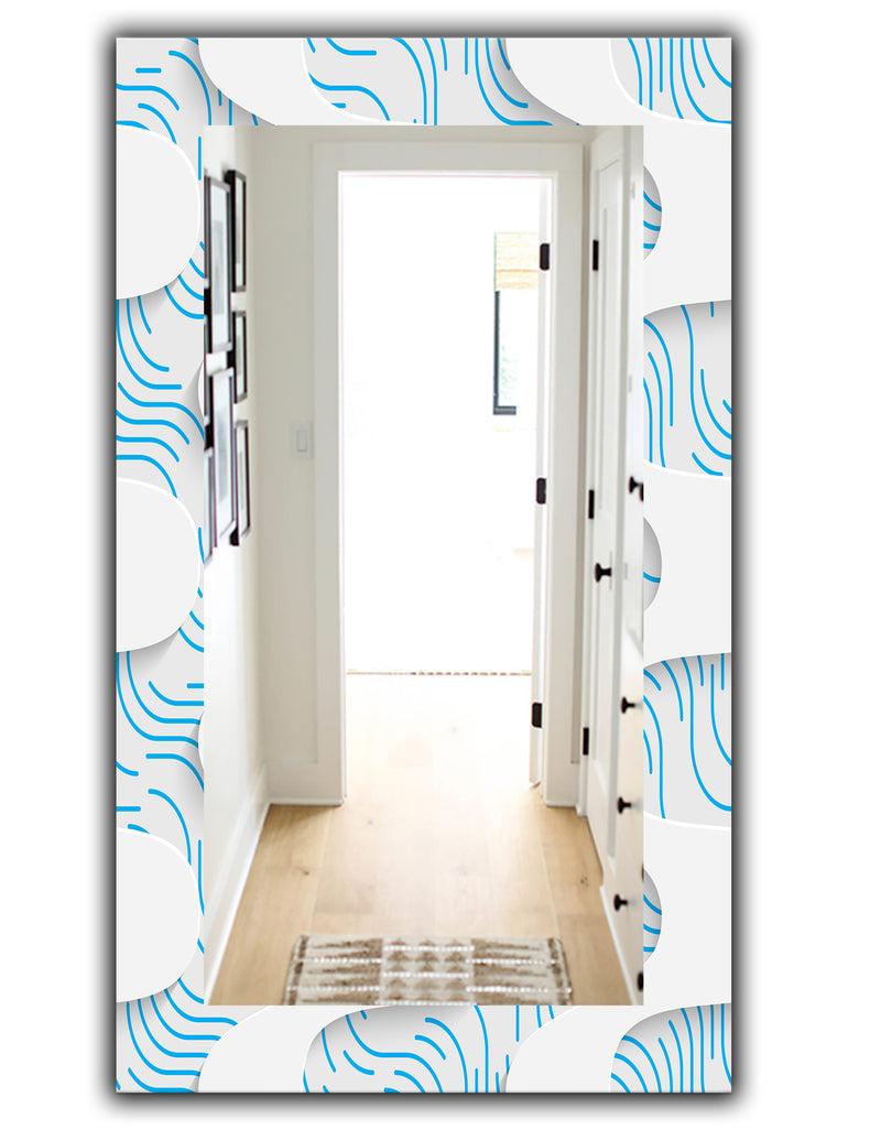 DesignQ Scandinavian 25 - Mid-Century Mirror - Vanity Mirror