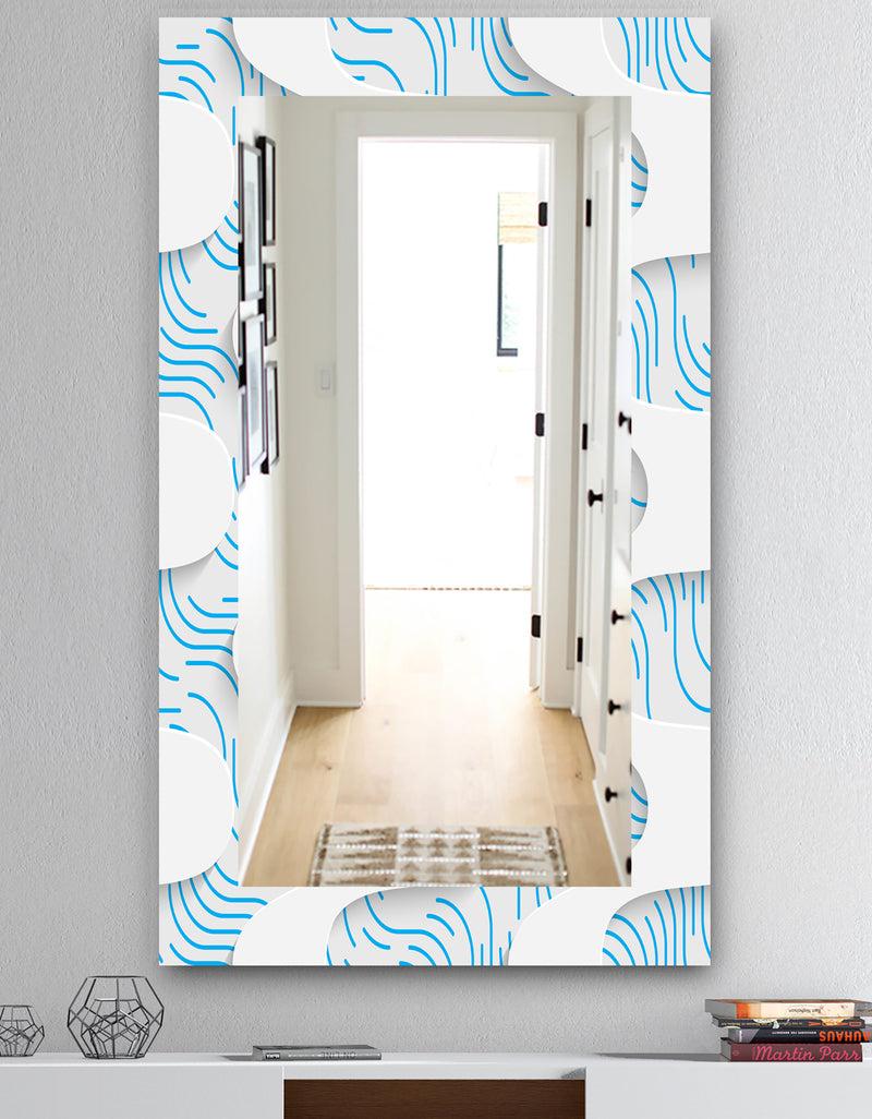 DesignQ Scandinavian 25 - Mid-Century Mirror - Vanity Mirror