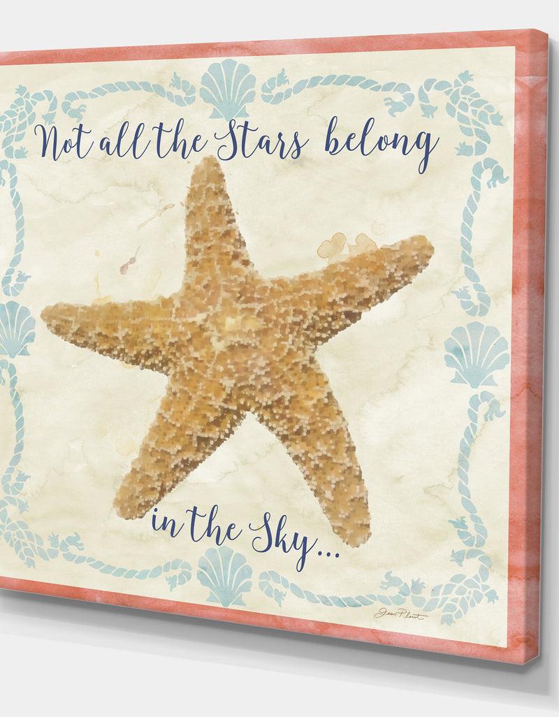 DesignQ Sea Shells-C - Nautical & Coastal Canvas Artwork