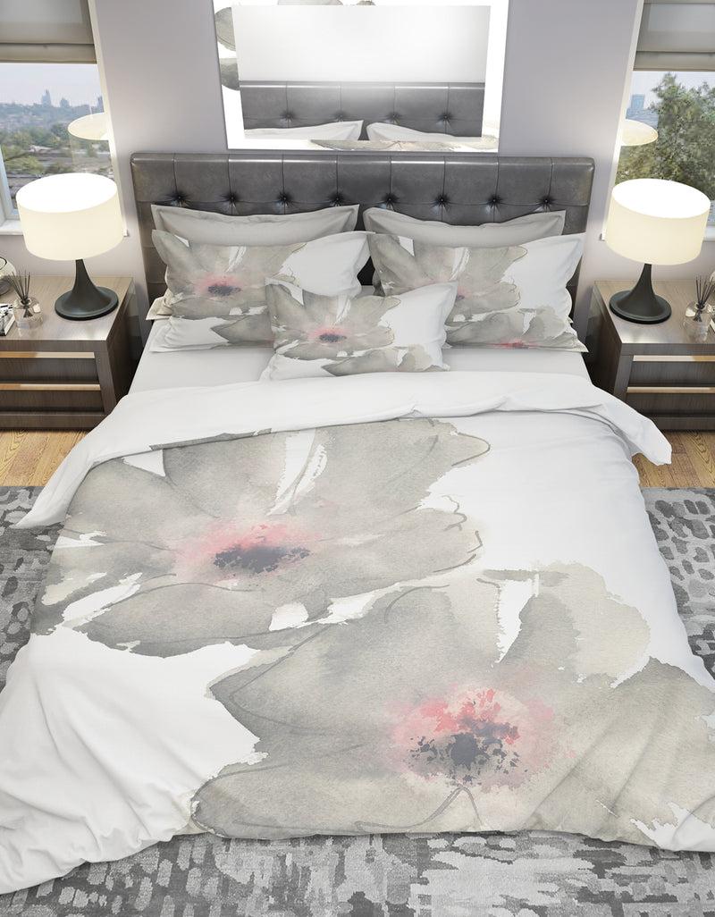 DesignQ Shabby Gray Blush Cosmo II - Shabby Duvet Cover Set