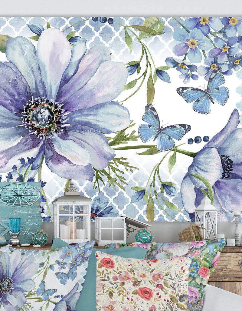 DesignQ Sheila's Lovely Garden-JP3930 - Cottage Premium Canvas Wall Art