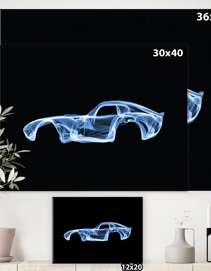 DesignQ Shelby Daytona - Modern & Contemporary Gallery-wrapped Canvas
