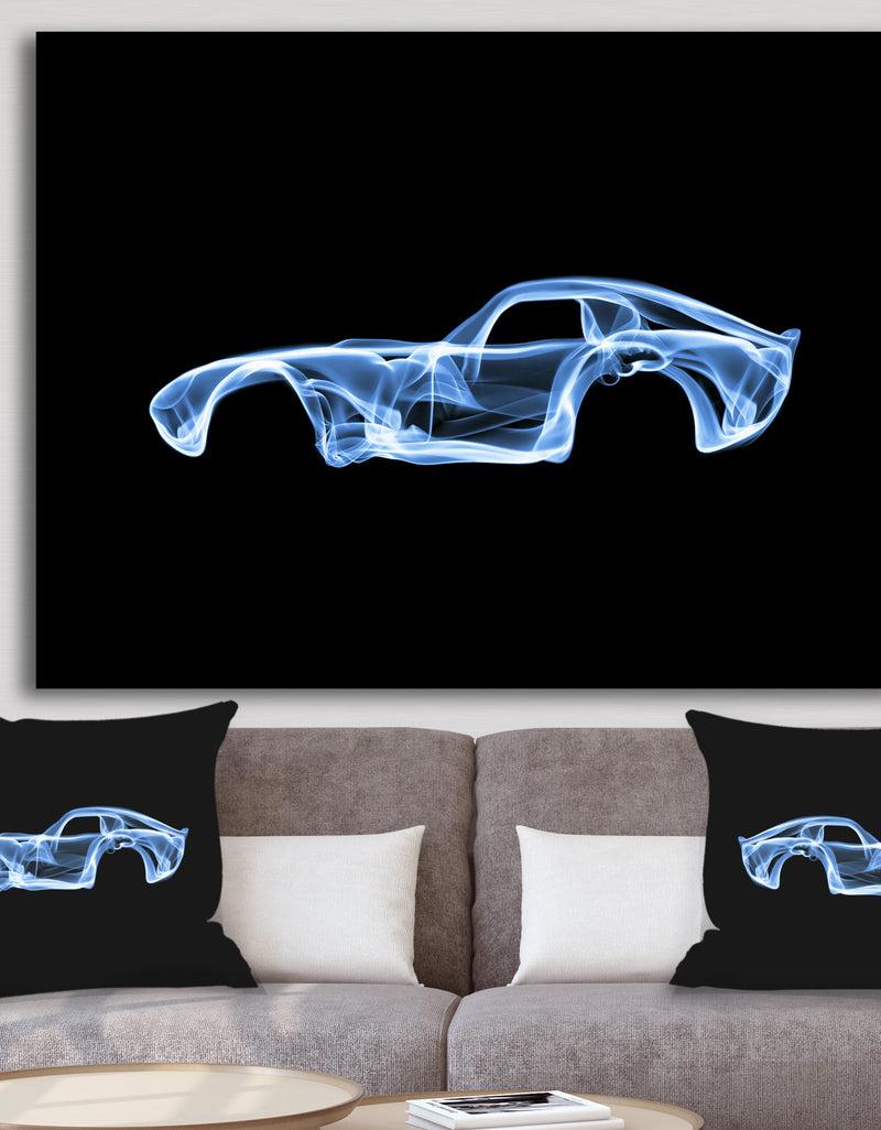 DesignQ Shelby Daytona - Modern & Contemporary Gallery-wrapped Canvas