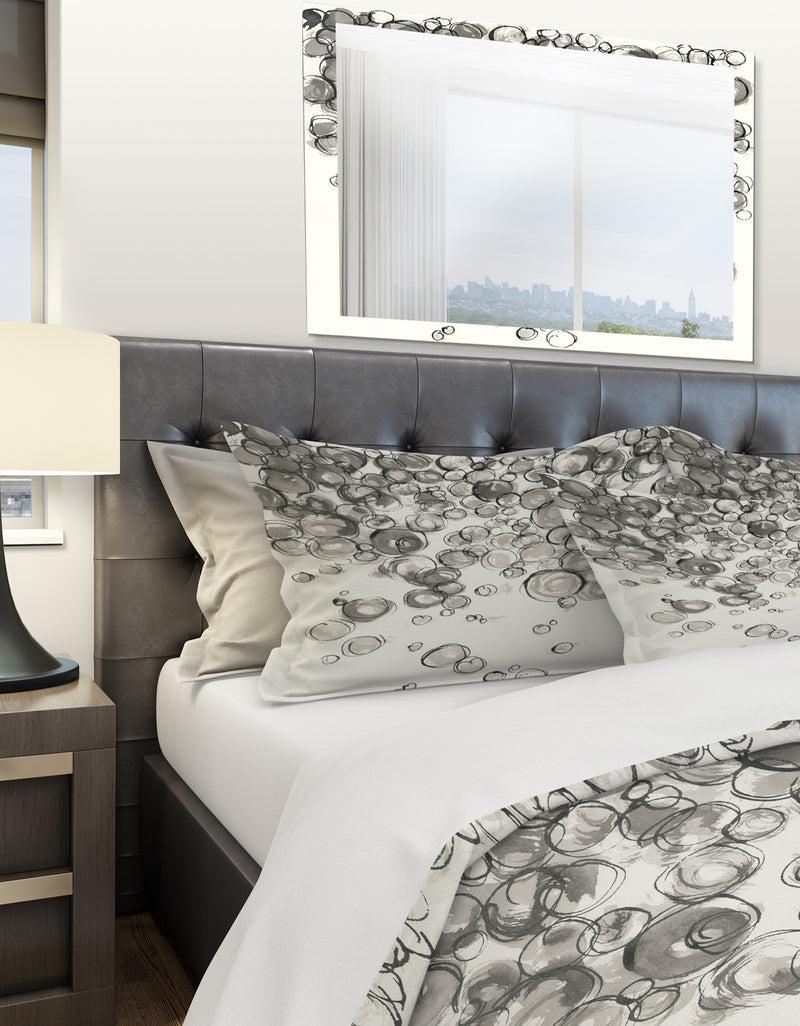 DesignQ Simple Bubbles IV - Geometric Duvet Cover Set