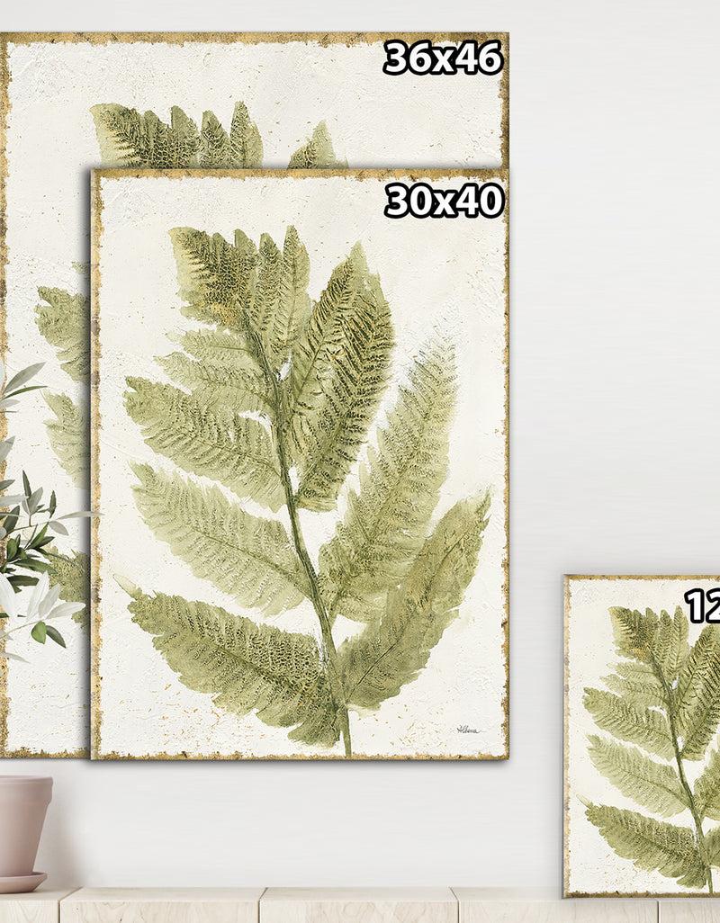 DesignQ Simple Forest I - Floral & Botanical Canvas Art