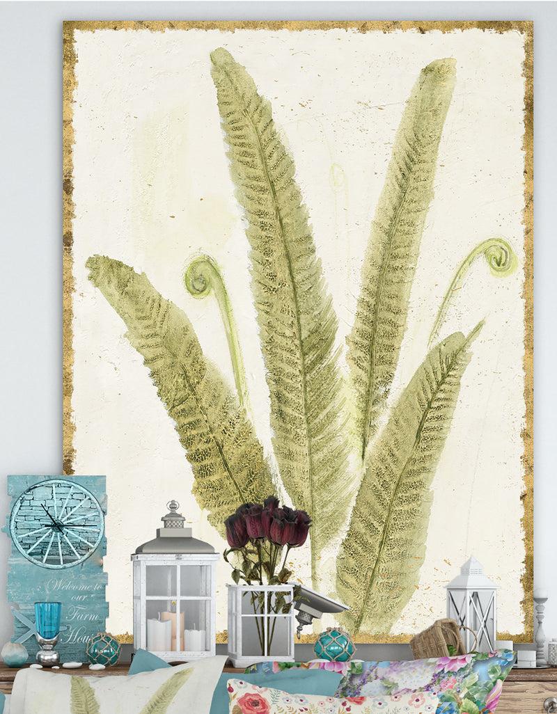 DesignQ Simple Forest II - Floral & Botanical Canvas Artwork