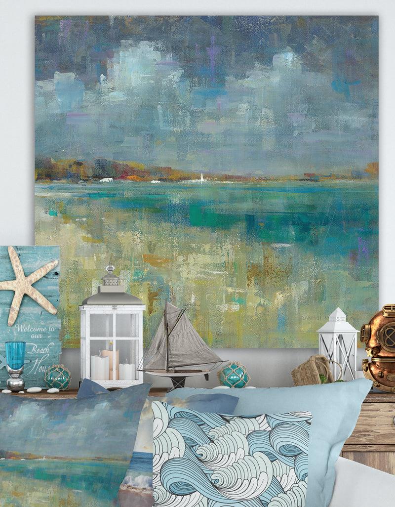 DesignQ Sky and Sea - Nautical & Coastal Canvas Artwork