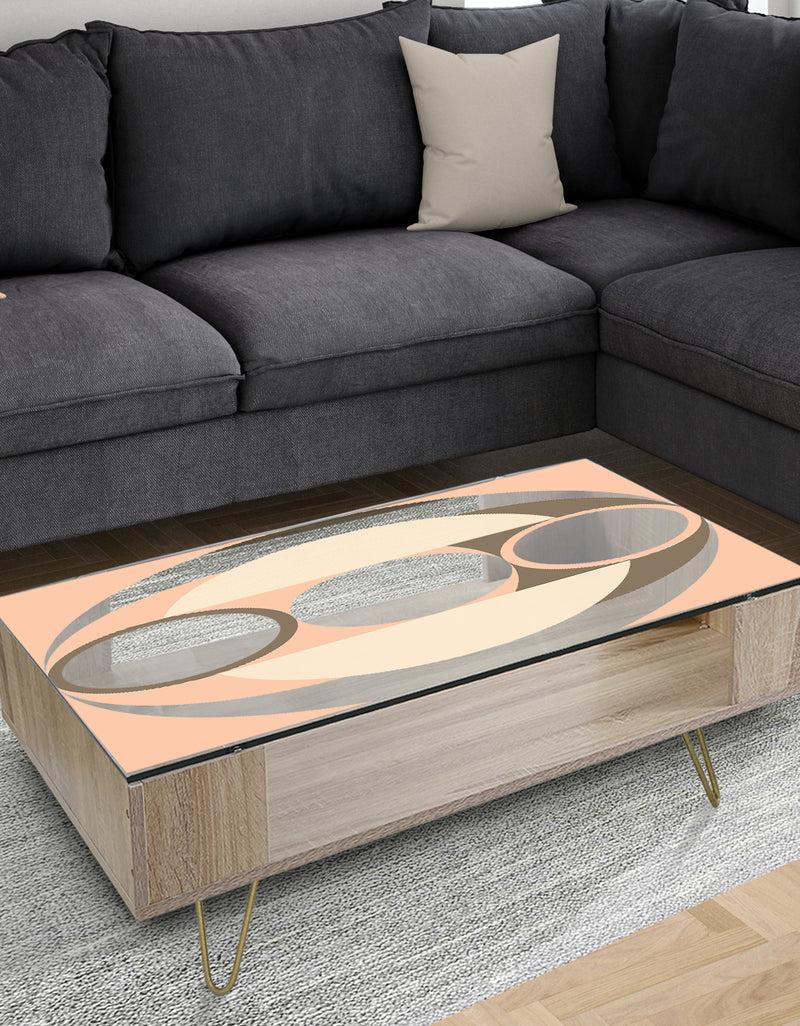 DesignQ Spacy Dimensions 14 - Mid-Century Modern Coffee Table