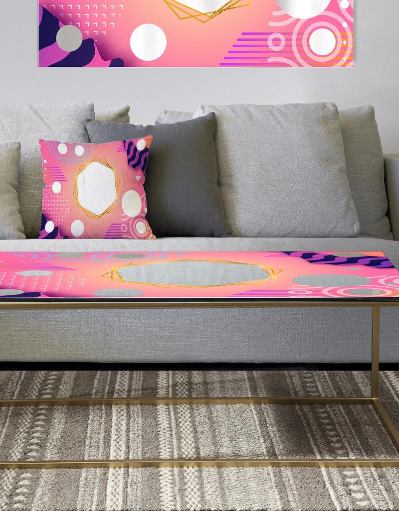 DesignQ Spacy Dimensions 4 - Metal Modern Coffee Table