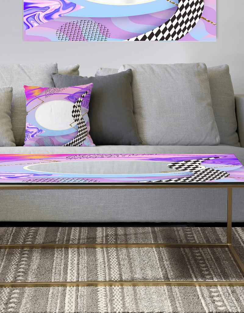 DesignQ Spacy Dimensions 6 - Metal Modern Coffee Table